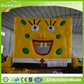 2016 new design sponge bob Inflatable bouncer/inflatable combo/inflatable jumping castle
